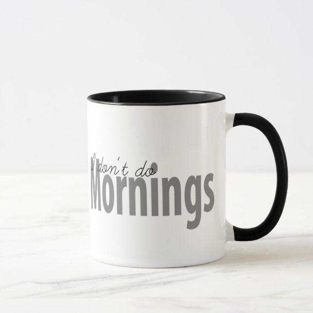 No hago la taza de las mañanas (Derecha)