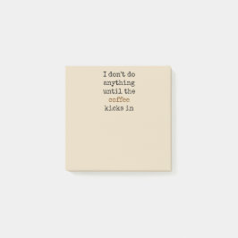 No hago nada hasta... notas posteriores