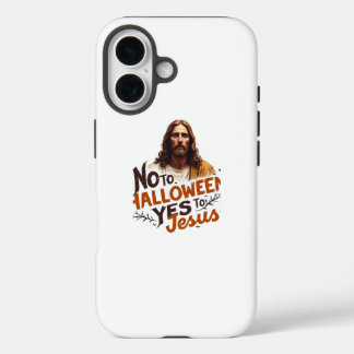 No Halloween Sí Jesús iPhone 16 Funda