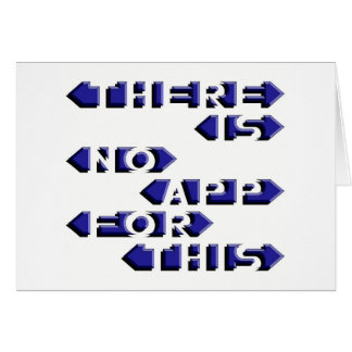 No hay App para esto