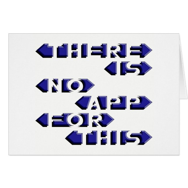 No hay App para esto (Anverso (Horizontal))