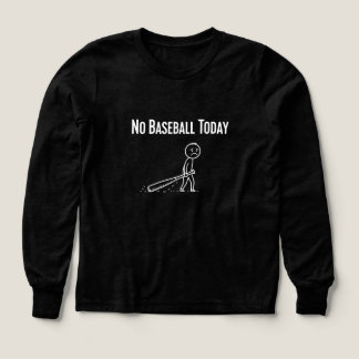 No hay béisbol hoy Triste figura de palo Amantes d