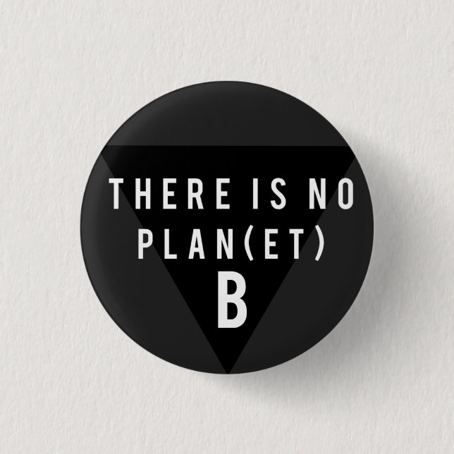 No hay botón del planeta B (Anverso)