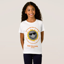 No hay camisa del eclipse de los chicas de la sol