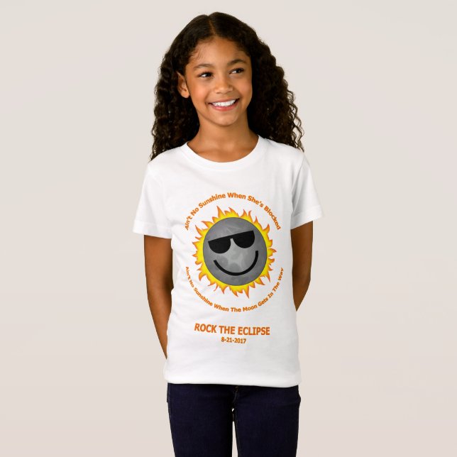 No hay camisa del eclipse de los chicas de la sol (Anverso completo)
