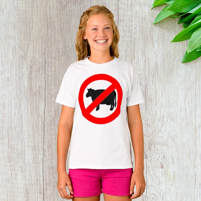 No hay camiseta animal de Rótulo de carne (Subido por el creador)