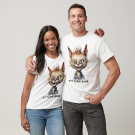 No hay camiseta de hoy para gatos humanos