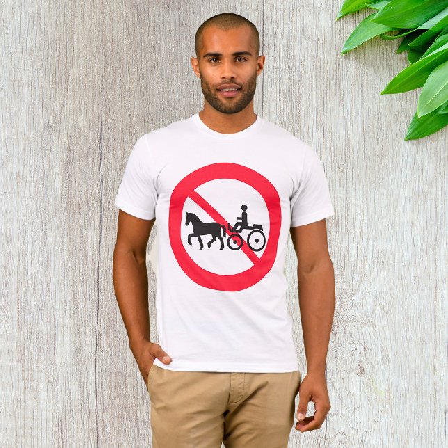 No Hay Camiseta De Rótulo De Caballos Y Carreteras (Subido por el creador)
