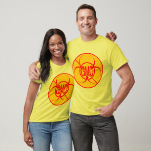 No hay Camisetas de GMO Biopeligroso GMO Personali