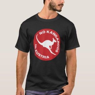 No hay canguros en Austria Graciosa camiseta Austr