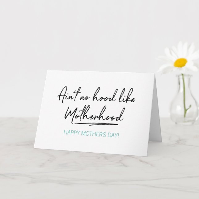 No hay capucha como la tarjeta del día de la madre (Planta pequeña)