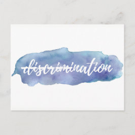 No hay discriminación en esta postal nacional