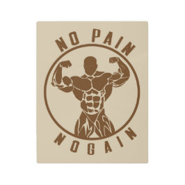 No hay dolor, no ganes, Poster motivacional