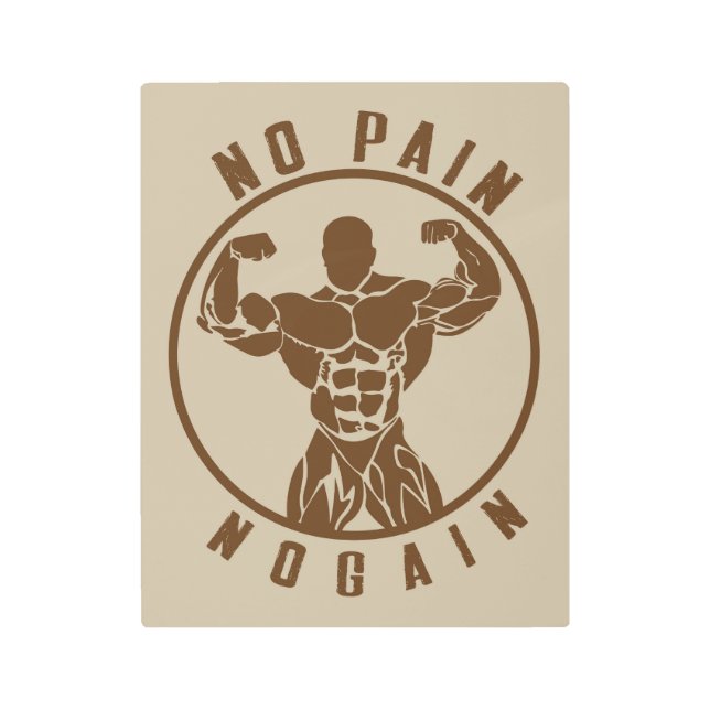 No hay dolor, no ganes, Poster motivacional (Anverso)