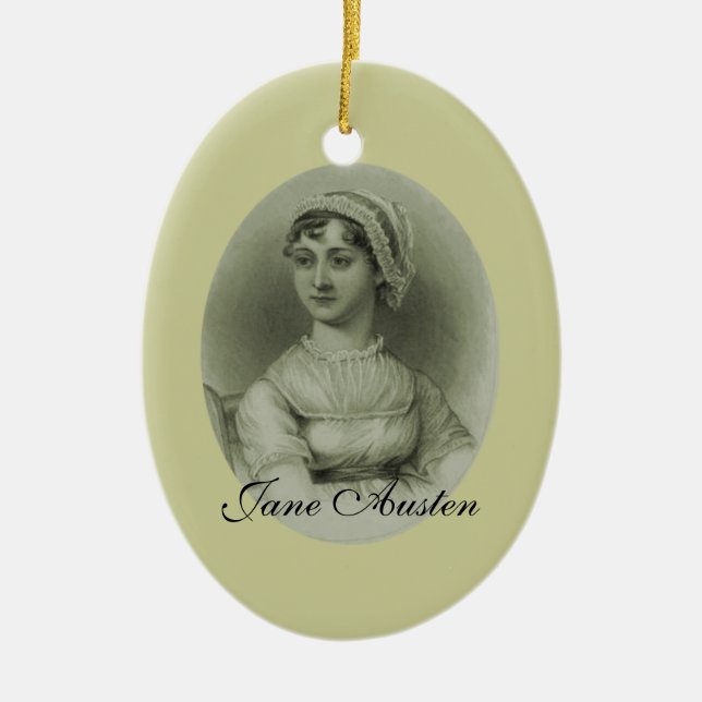 No hay encanto. Ornamento de Jane Austen (Frente)