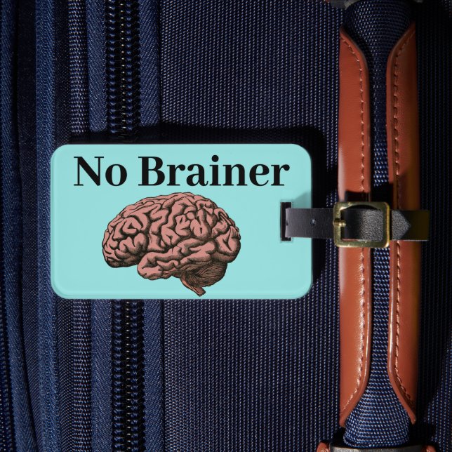 No hay etiqueta de equipaje del cerebro (Anverso In situ 4)