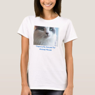No Hay Excusa Para La Camiseta De Abuso Animal