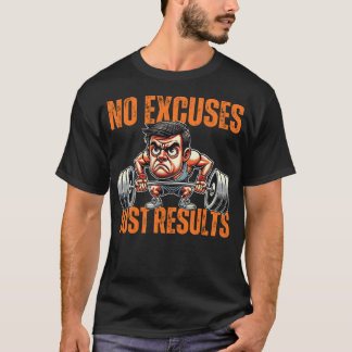 No hay excusas sólo resultados - Camiseta de gimna