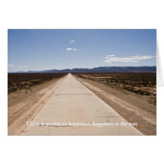 No hay forma de felicidad