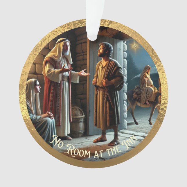 No hay habitaciones en el ornamento acrílico del I (Anverso)