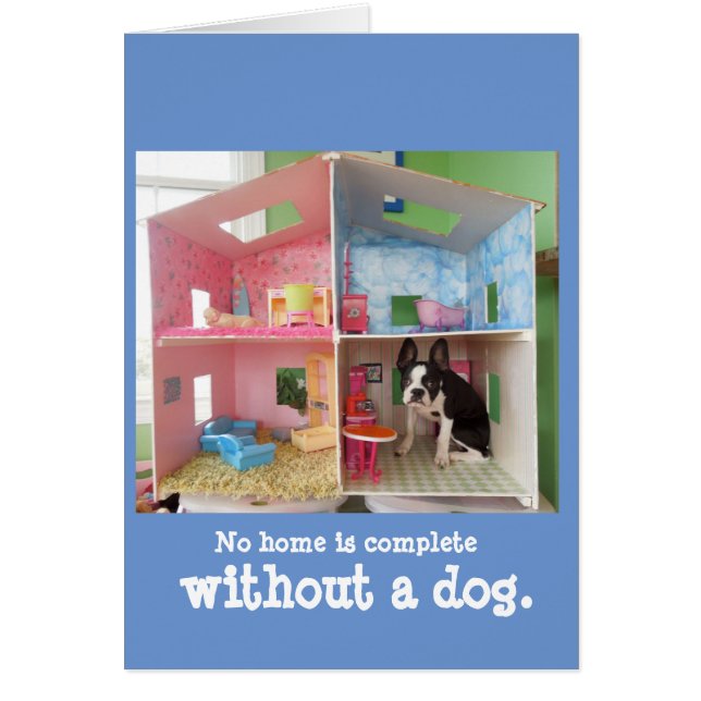 No hay hogar completo sin un perro (Frente)
