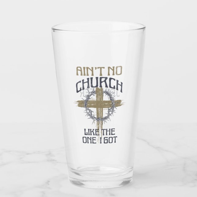 No hay iglesia como la que tengo diseño de texto (Anverso)