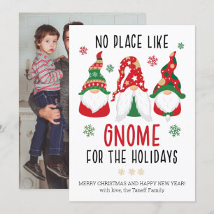 No Hay Lugar Como Gnome Para Los Navidades De Vaca