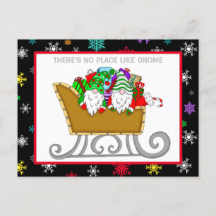 No hay lugar como Gnome, tarjeta de Navidades