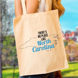 No hay lugar como la bolsa de tote de Carolina del