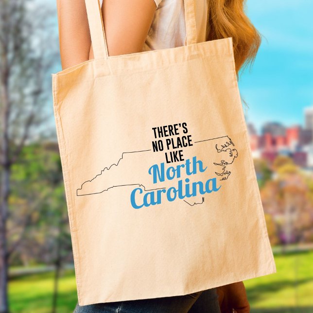 No hay lugar como la bolsa de tote de Carolina del (Subido por el creador)