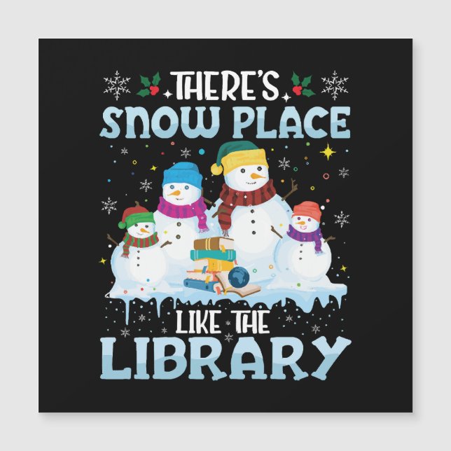 No hay lugar como la Navidad de la Biblioteca neva (Anverso)