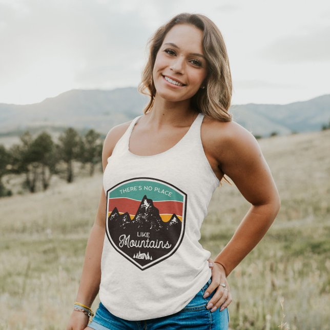No hay lugar como las montañas | Women Tank Top (Subido por el creador)
