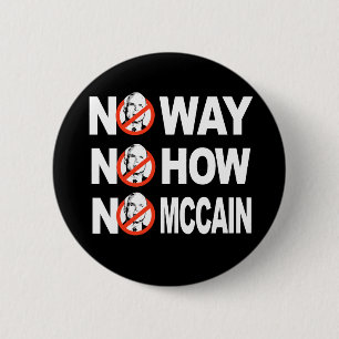 NO HAY MANERA, NO CÓMO, NO HAY botón MCCAIN