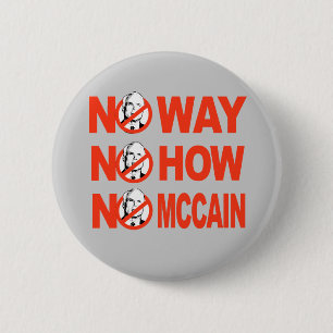 NO HAY MANERA, NO CÓMO, NO HAY botón MCCAIN