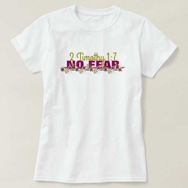 No hay miedo - Hanes Nano camiseta de las mujeres (Diseño del anverso)