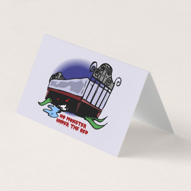 No hay monstruo bajo la tarjeta de intercambio de  (Anverso)