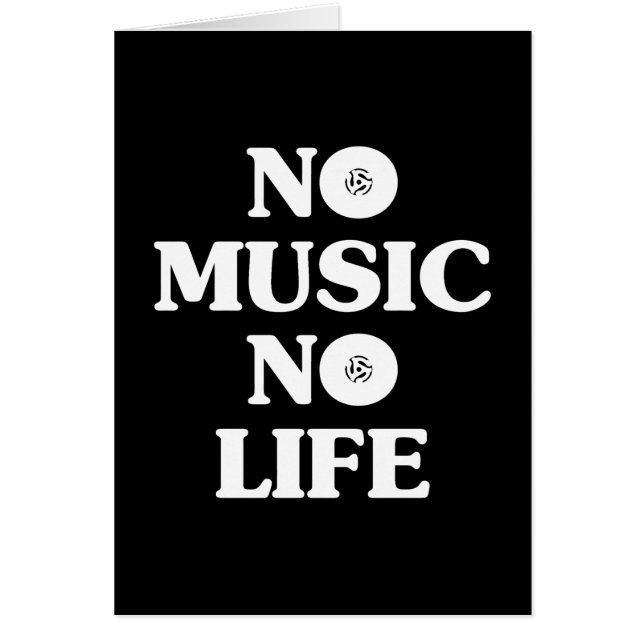 NO HAY MÚSICA NI VIDA (Frente)