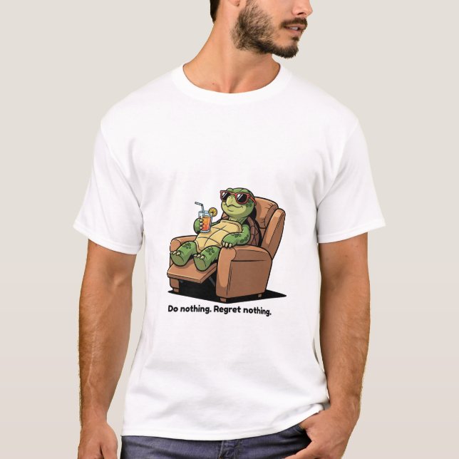 No hay nada que lamentar por la camiseta básica de (Anverso)
