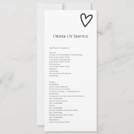 No hay ninguna tarjeta de Boda de pedido de servic