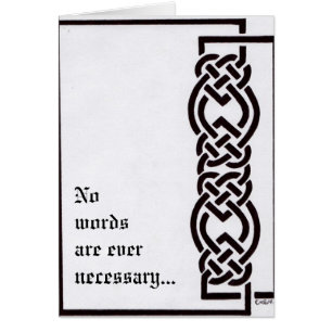 No hay palabras nunca necesarias…