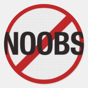 ¡No hay pegatina NOOBS!