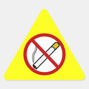 No hay Pegatina para fumar