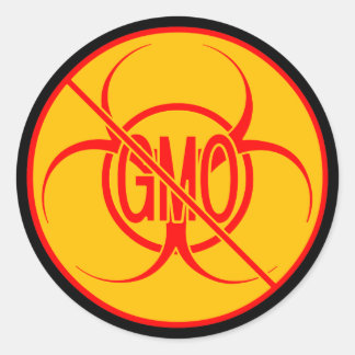 No hay Pegatinas de GMO Pegatinas de advertencia s