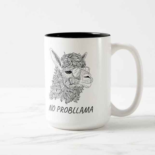 No hay problema en la taza - Diseño de una llamada (Derecha)