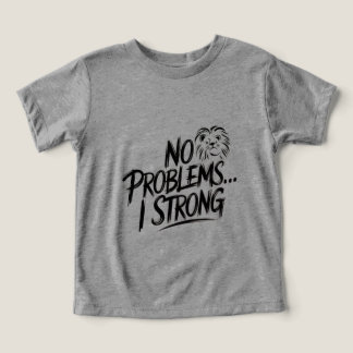 No hay problemas chicas camisetas de arriba