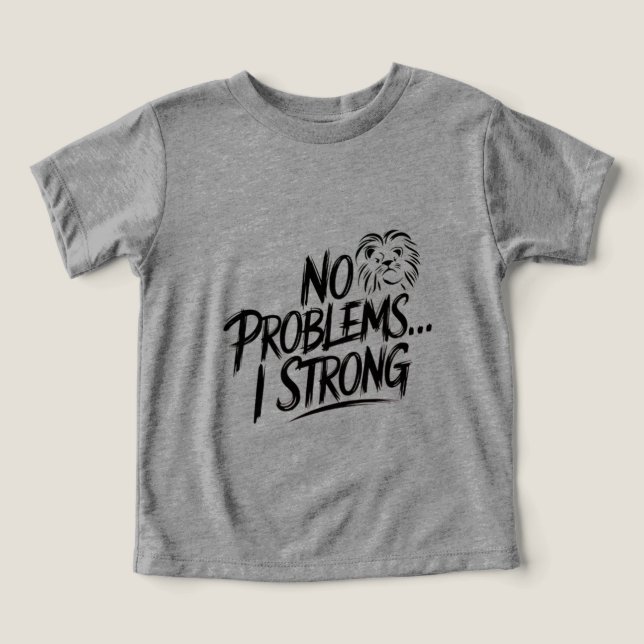 No hay problemas chicas camisetas de arriba (Diseño delantero )