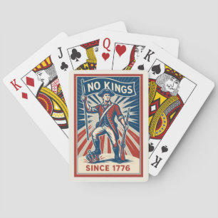 No hay reyes desde 1776 Baraja de cartas