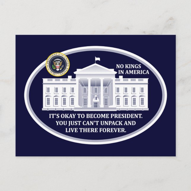 No hay reyes en las postales estadounidenses (Anverso)