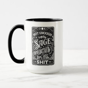 No hay suficiente salvia para esta taza de cartas 