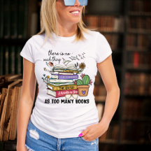 No hay tal cosa como demasiadas camisetas de libro